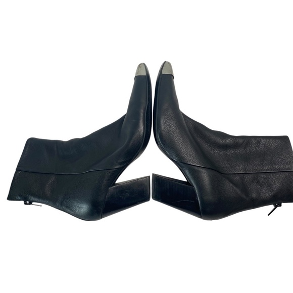 FREE PEOPLE x Ferylrobin  Sz 39 Ride or Fly Short Boots Modern Western in Black - Picture 7 of 13